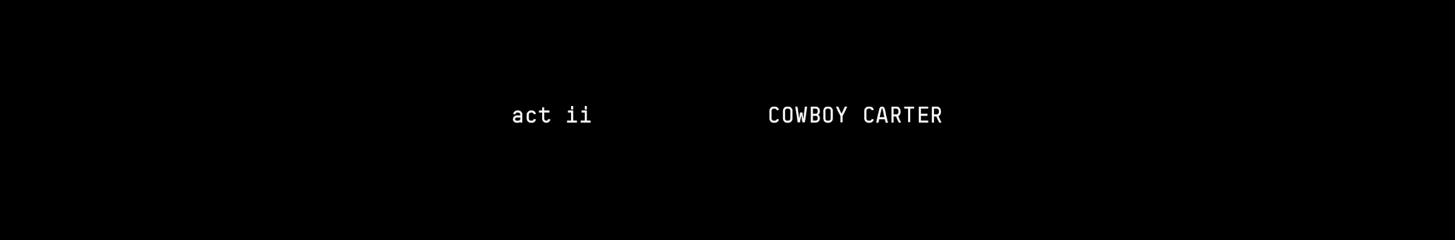 Cowboy Carter